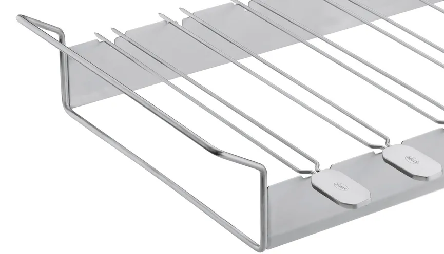 Halter mit Grillspießen 6 Stck detail