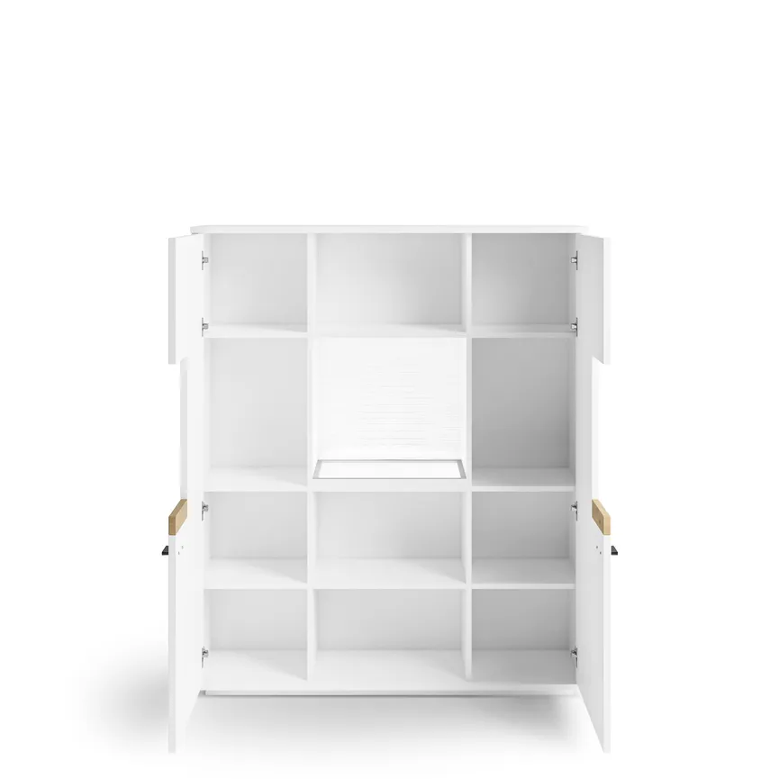 Highboard 2-trg., detail