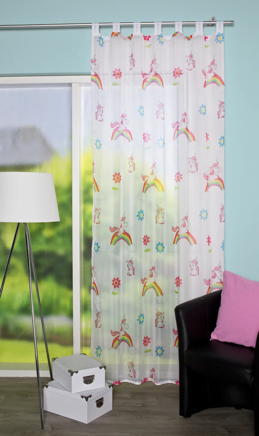 Schlaufenschal Einhorn milieu