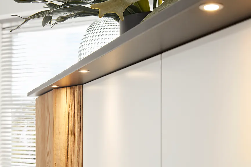 Kranz mit Beleuchtung detail