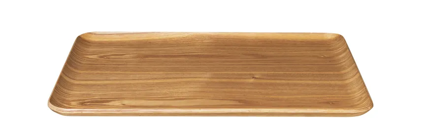 Tablett "Wood" nude rechteckig hauptaufnahme