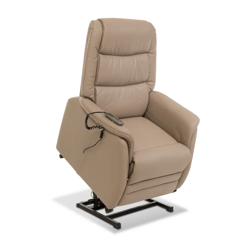 Fernsehsessel Leder detail