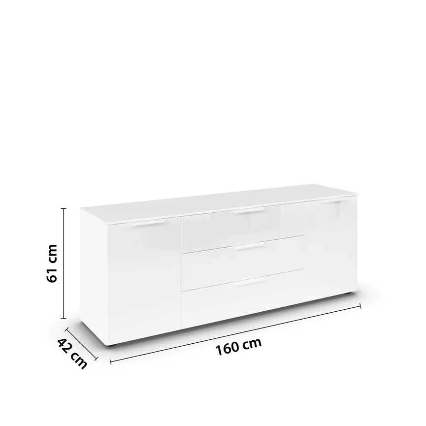 Lowboard 2T/3S detail