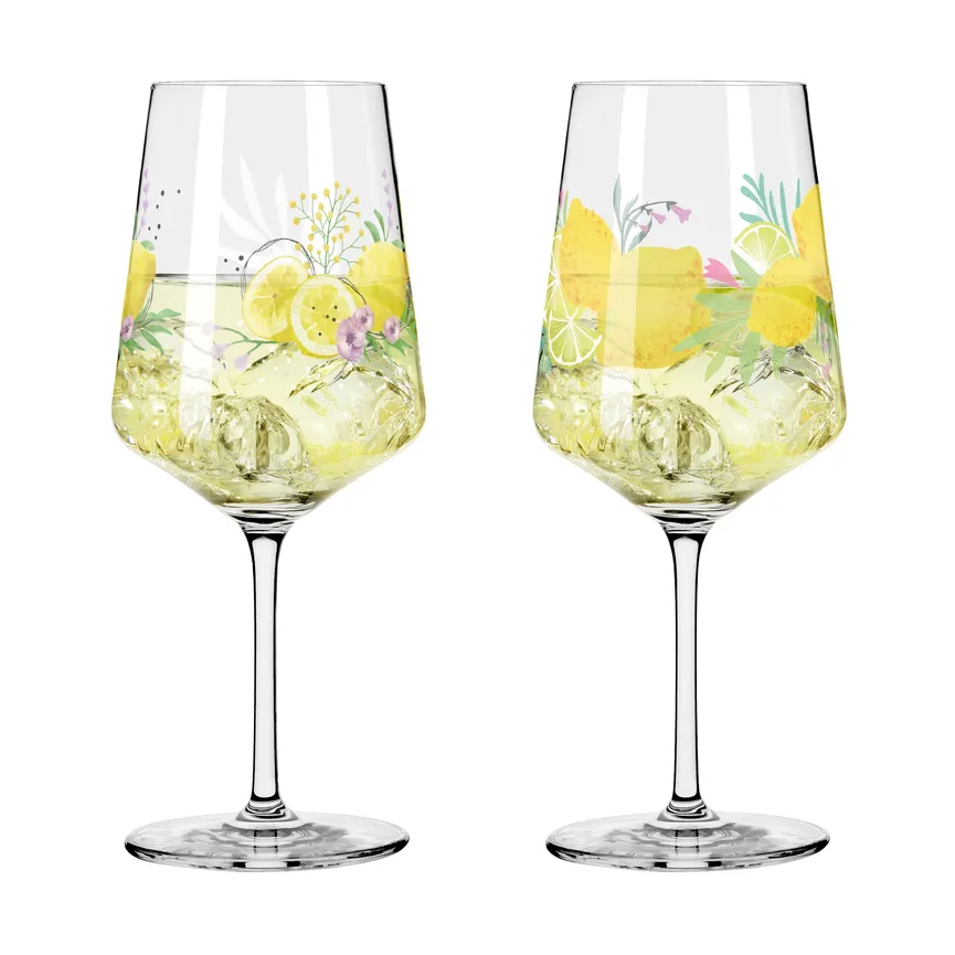 Limoncelloglas "Sommertau" hauptaufnahme