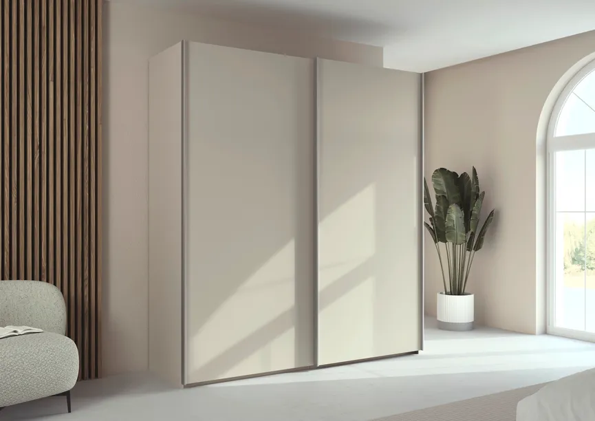 Schwebetürenschrank 2-trg. milieu