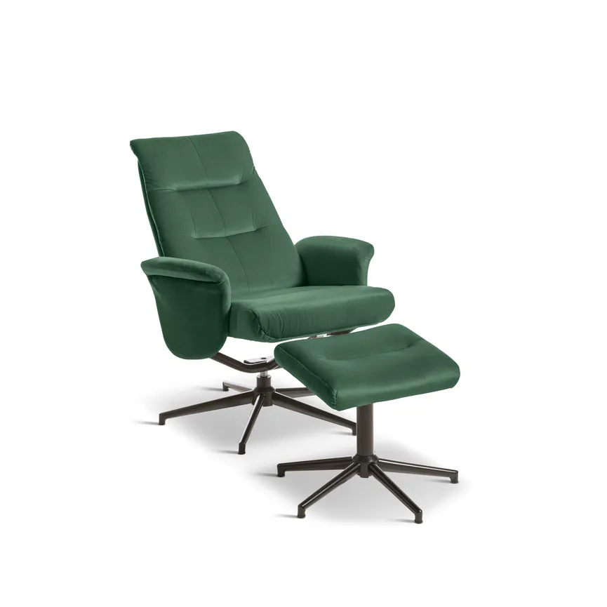 Relaxsessel + Hocker detail