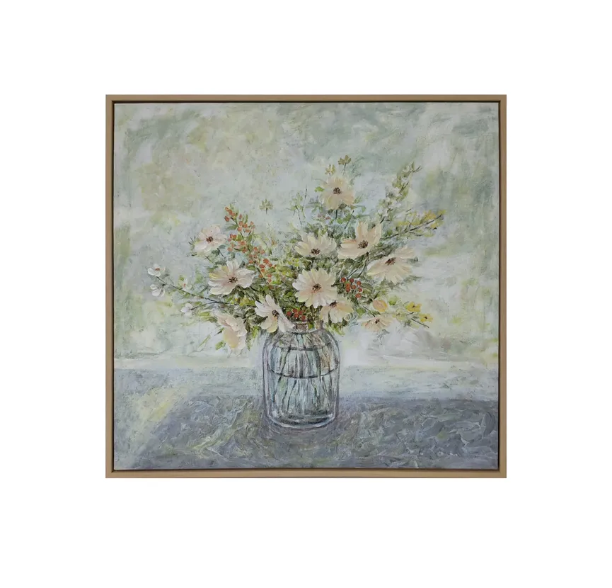 Bild gerahmt "Blumenvase" hauptaufnahme