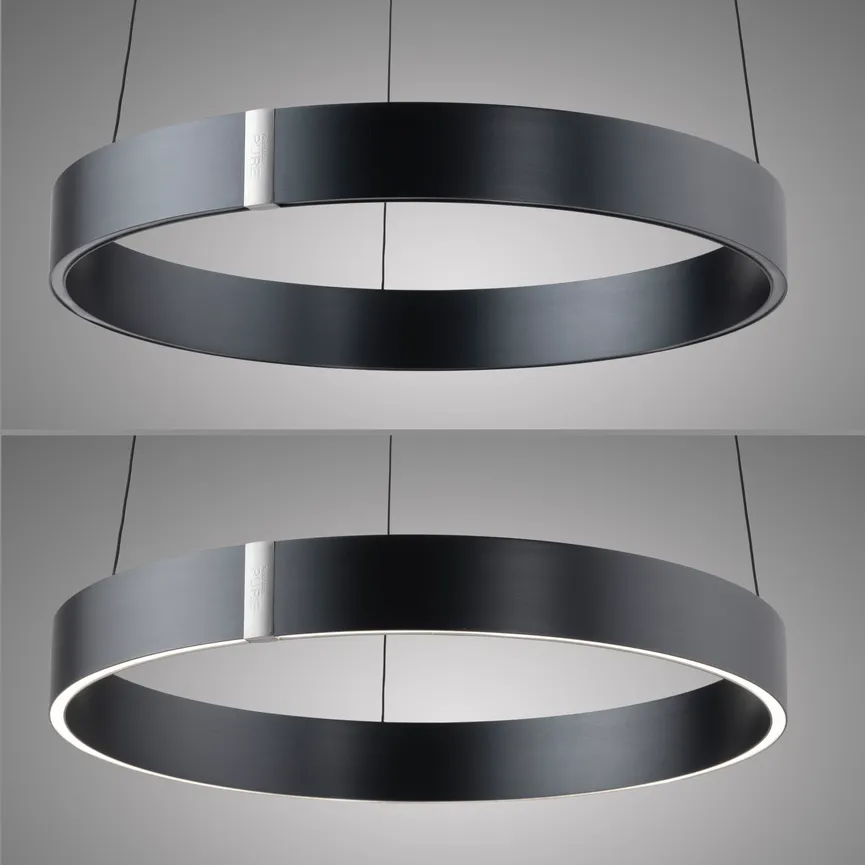 Pendelleuchte "PURE-E-Clipse" detail