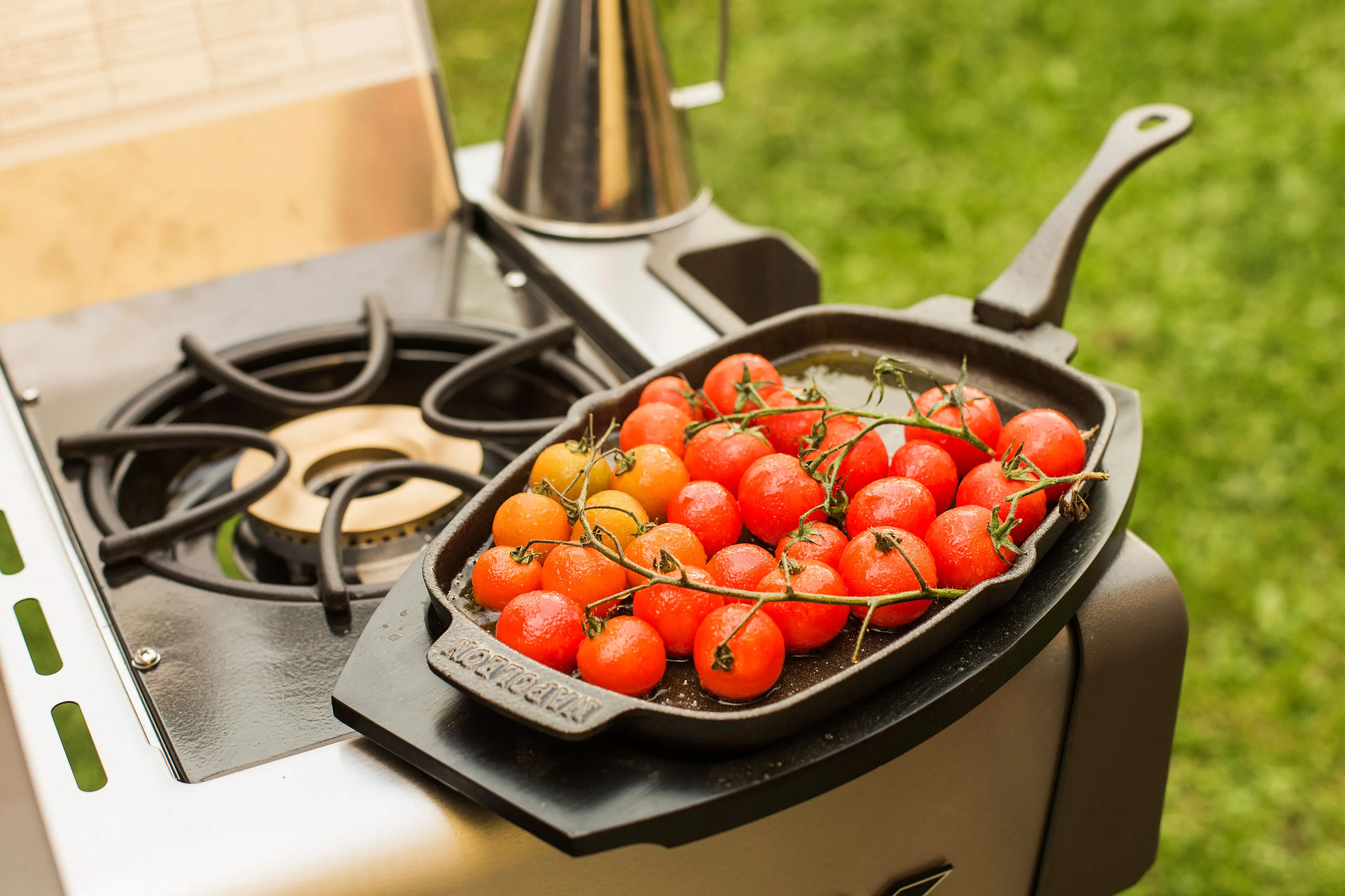 Grillpfanne  Gusseiserne Pfanne 