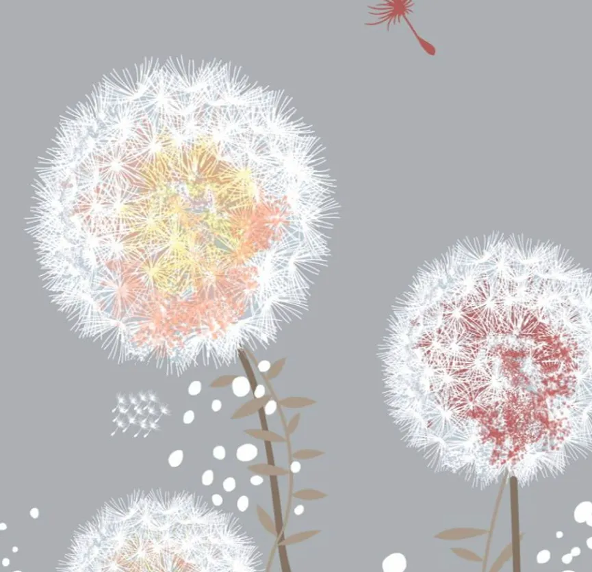 Renforce-Bettw.Löwenzahn135200 material_farbe