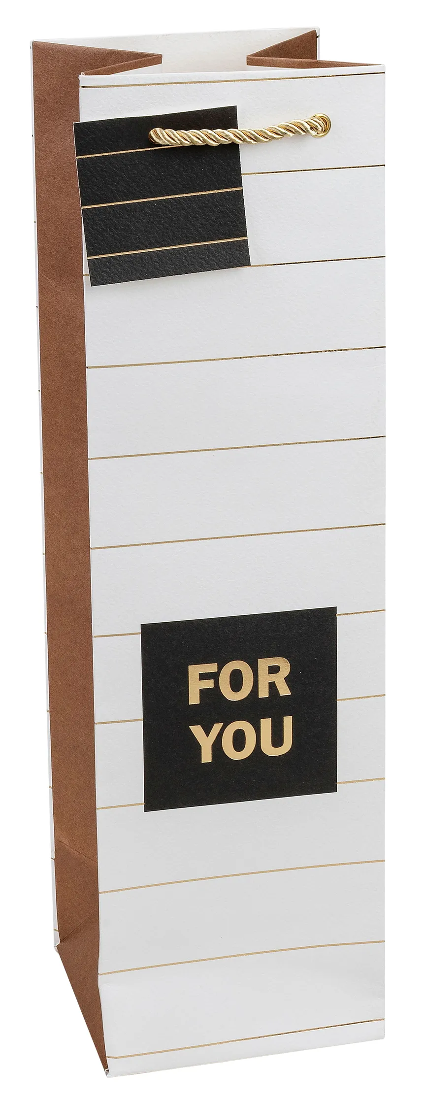 Flaschentasche "For you" weiß hauptaufnahme
