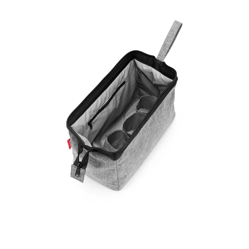 Travelcosmetic "twist silver" detail