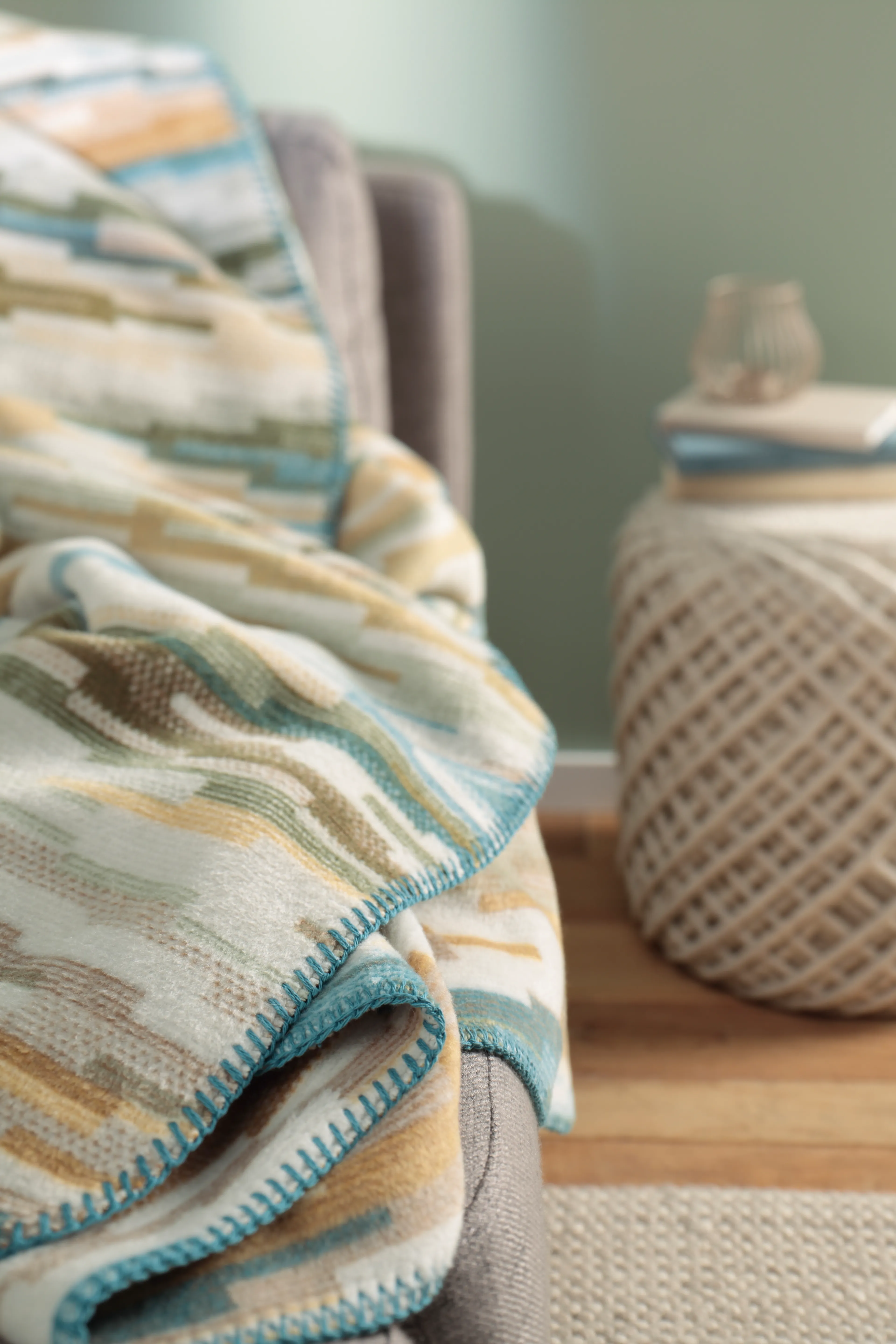 Kuscheldecke  Mission Teal 150 x 200 cm
