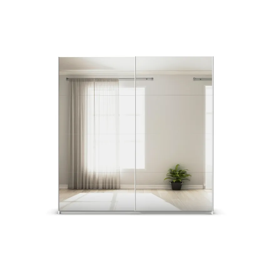 Schwebetürenschrank 2-trg. detail