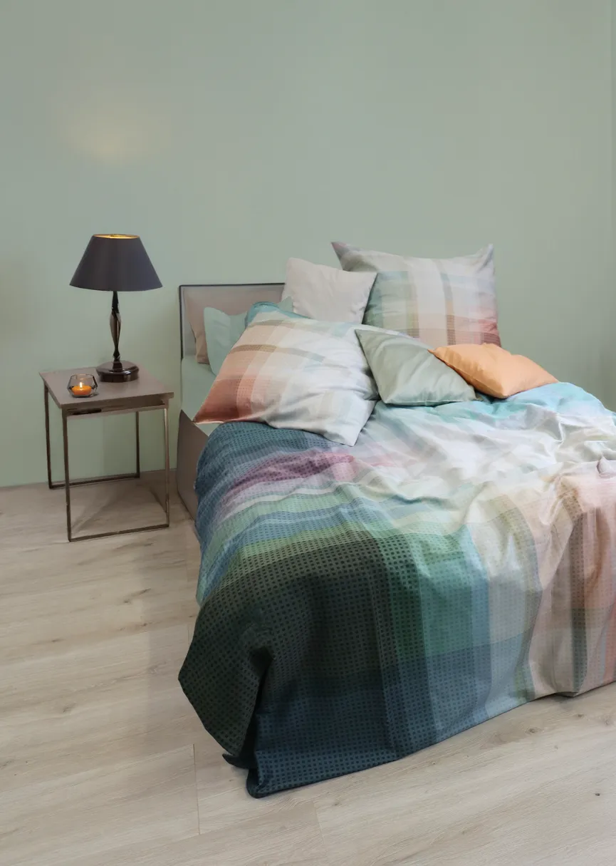 Satin-Bettw. Bed Art S 135x200 milieu