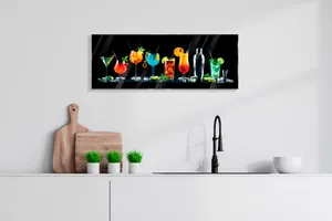 Glasbild 30 x 80 cm