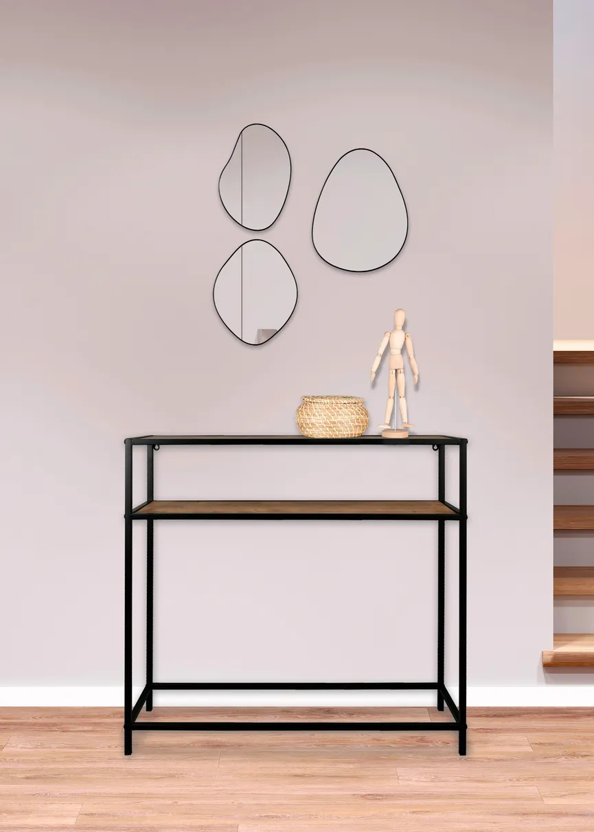Wandspiegel "Viola" 3er Set milieu