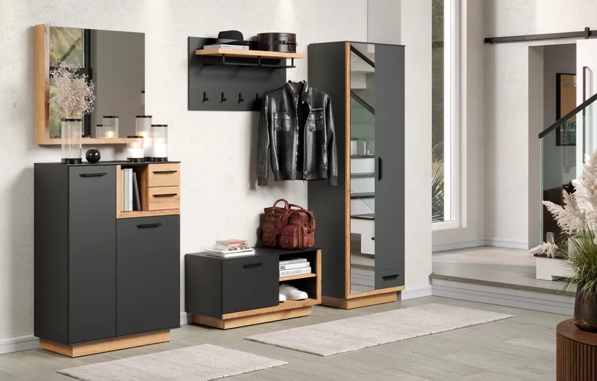 Garderobenbank milieu