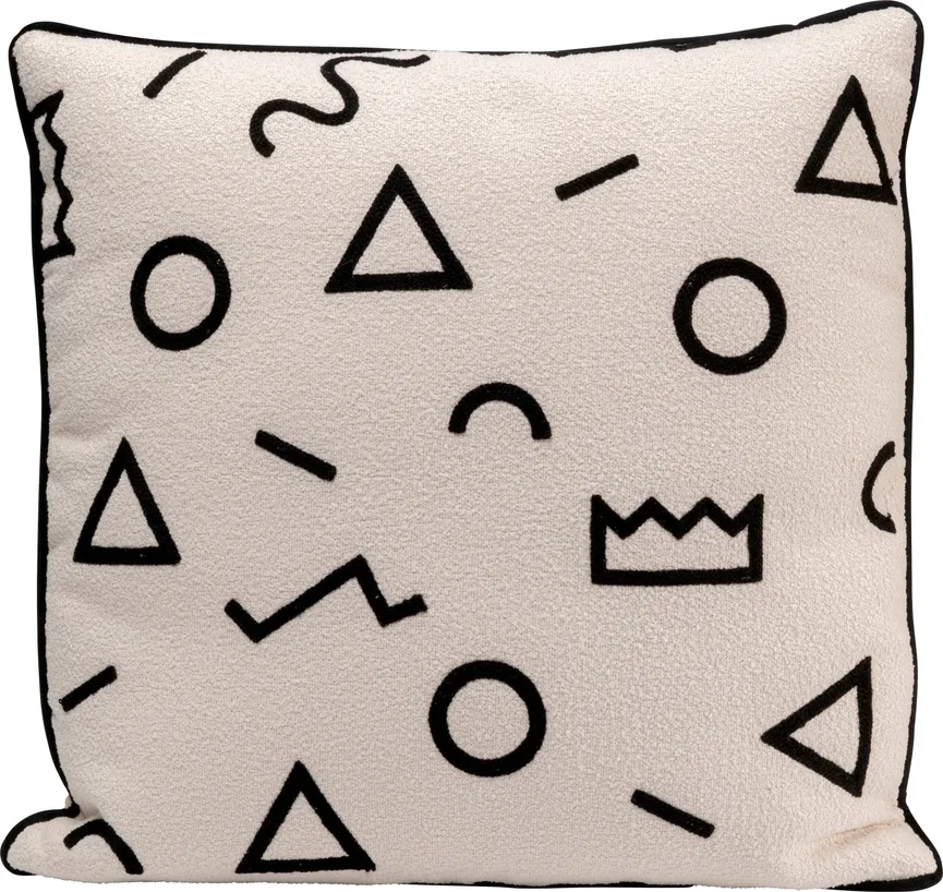 Kissen "Geometric" beige hauptaufnahme
