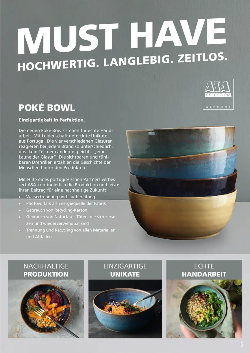 Poke Bowl 800 ml ocean funktion