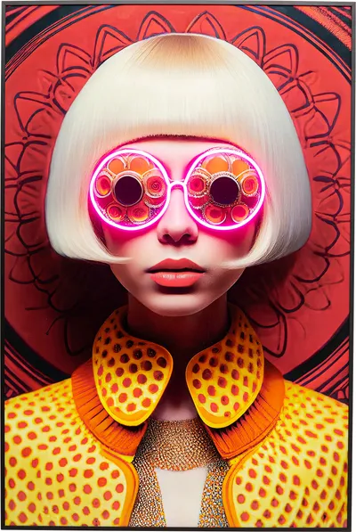 LED-Wandbild 120 x 80 cm