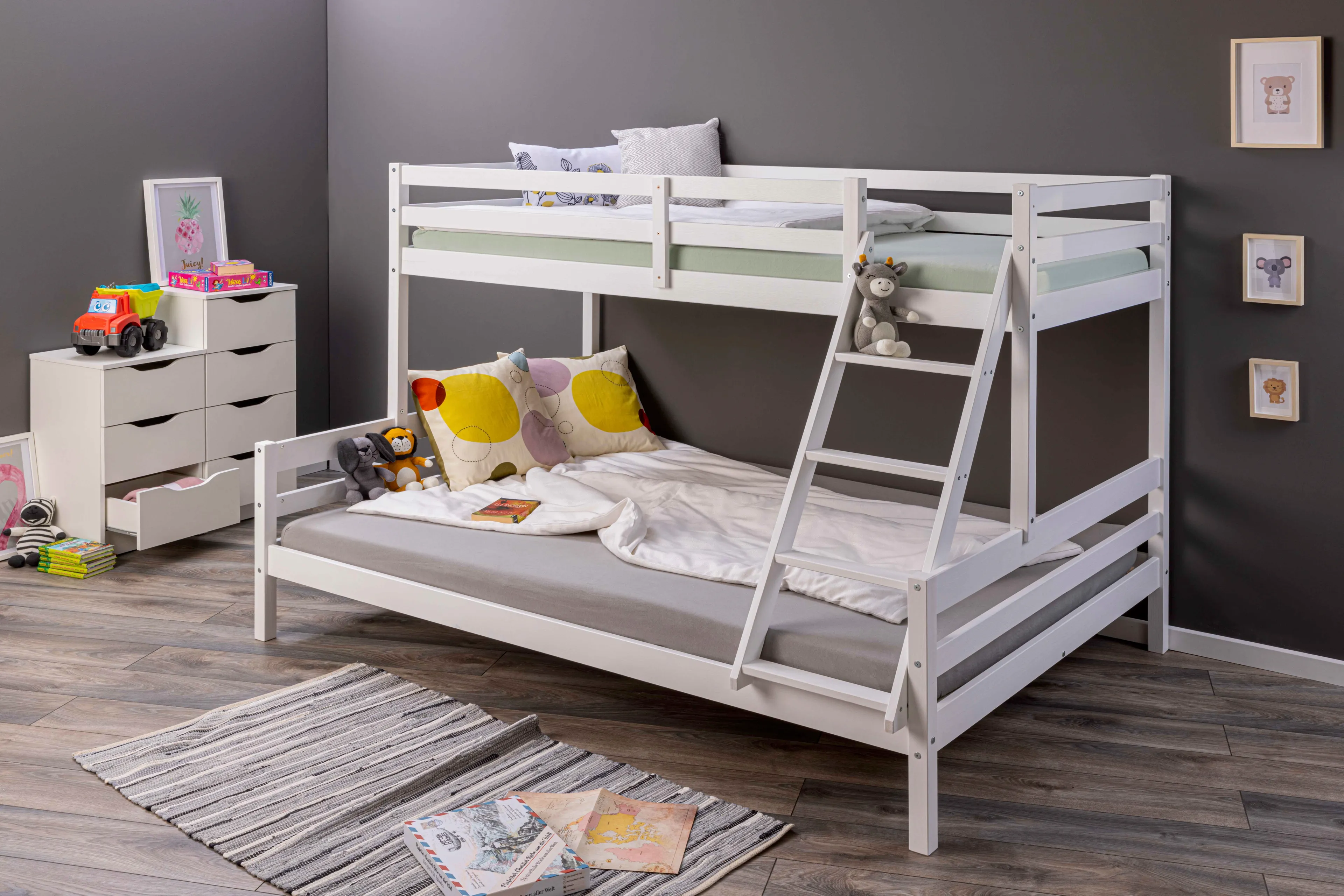 Etagenbett Sleepy Cloud 140/90x200 cm