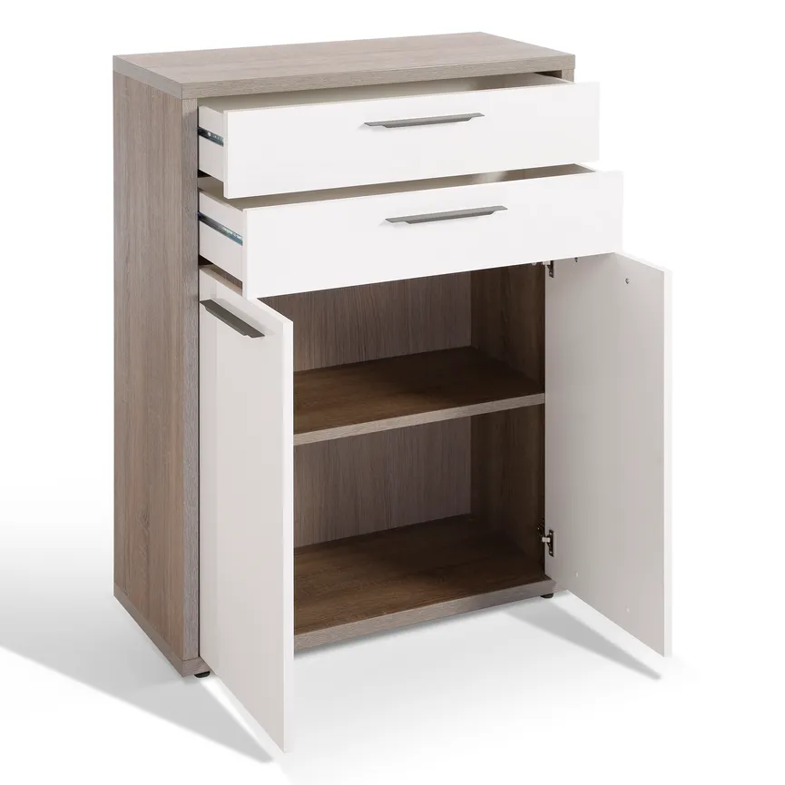 Aktenschrank niedrig detail