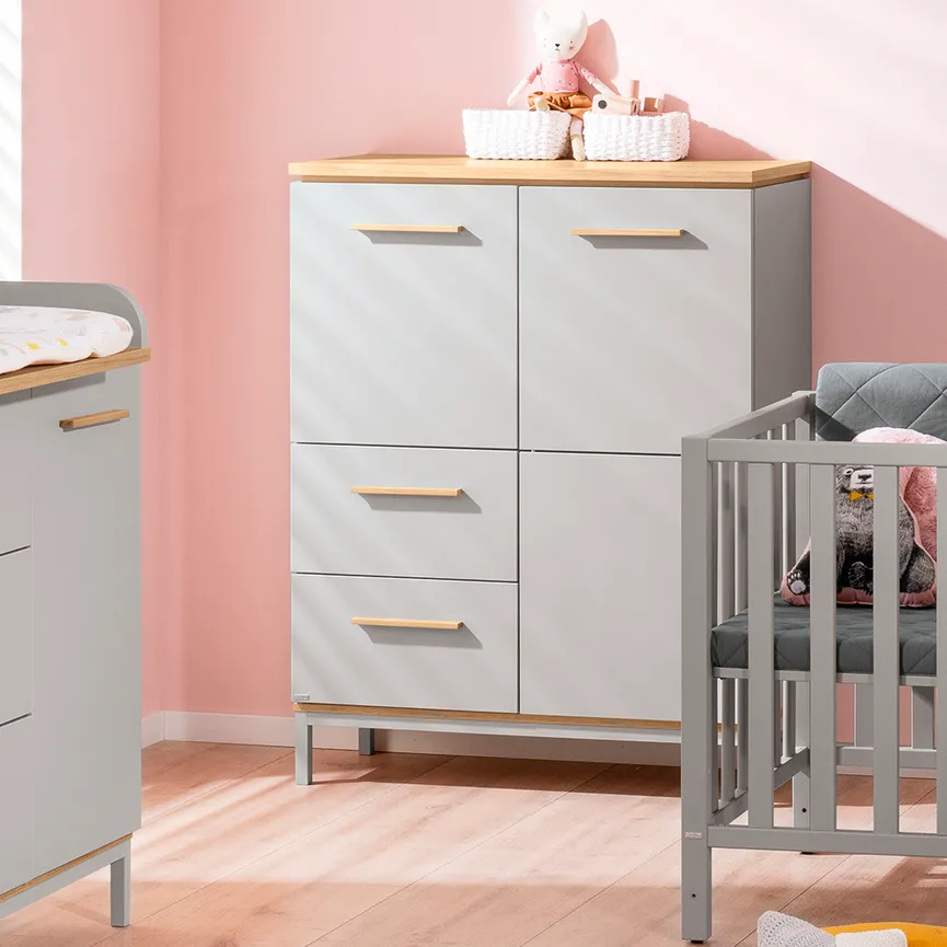 Highboard 2-trg. milieu