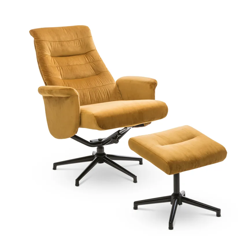 Relaxsessel + Hocker detail