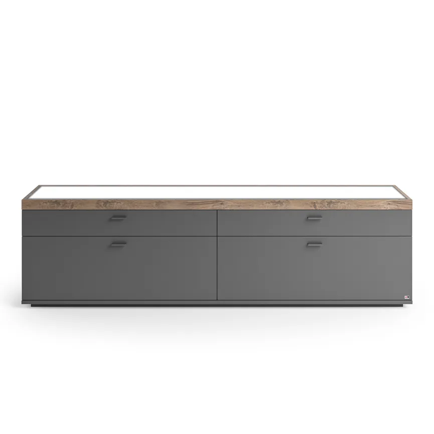 TV-Lowboard mit 8 Schubkästen milieu