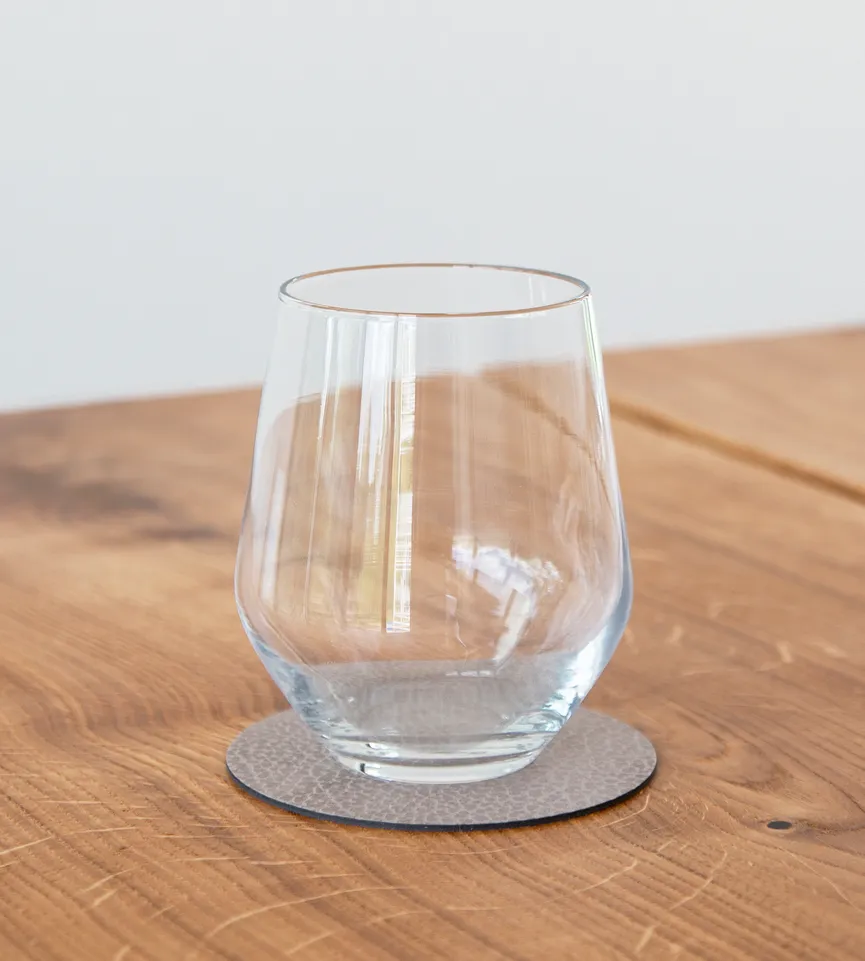 Glasuntersetzer "Hippo Circle" milieu