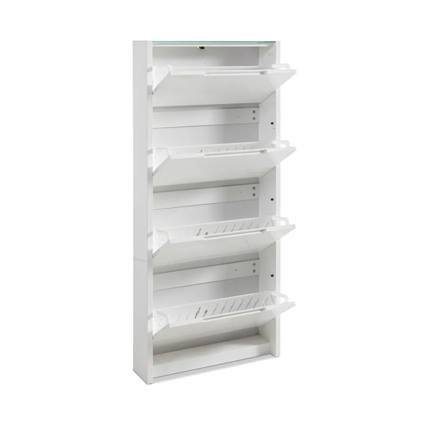 4-Klappen-Schuhschrank detail