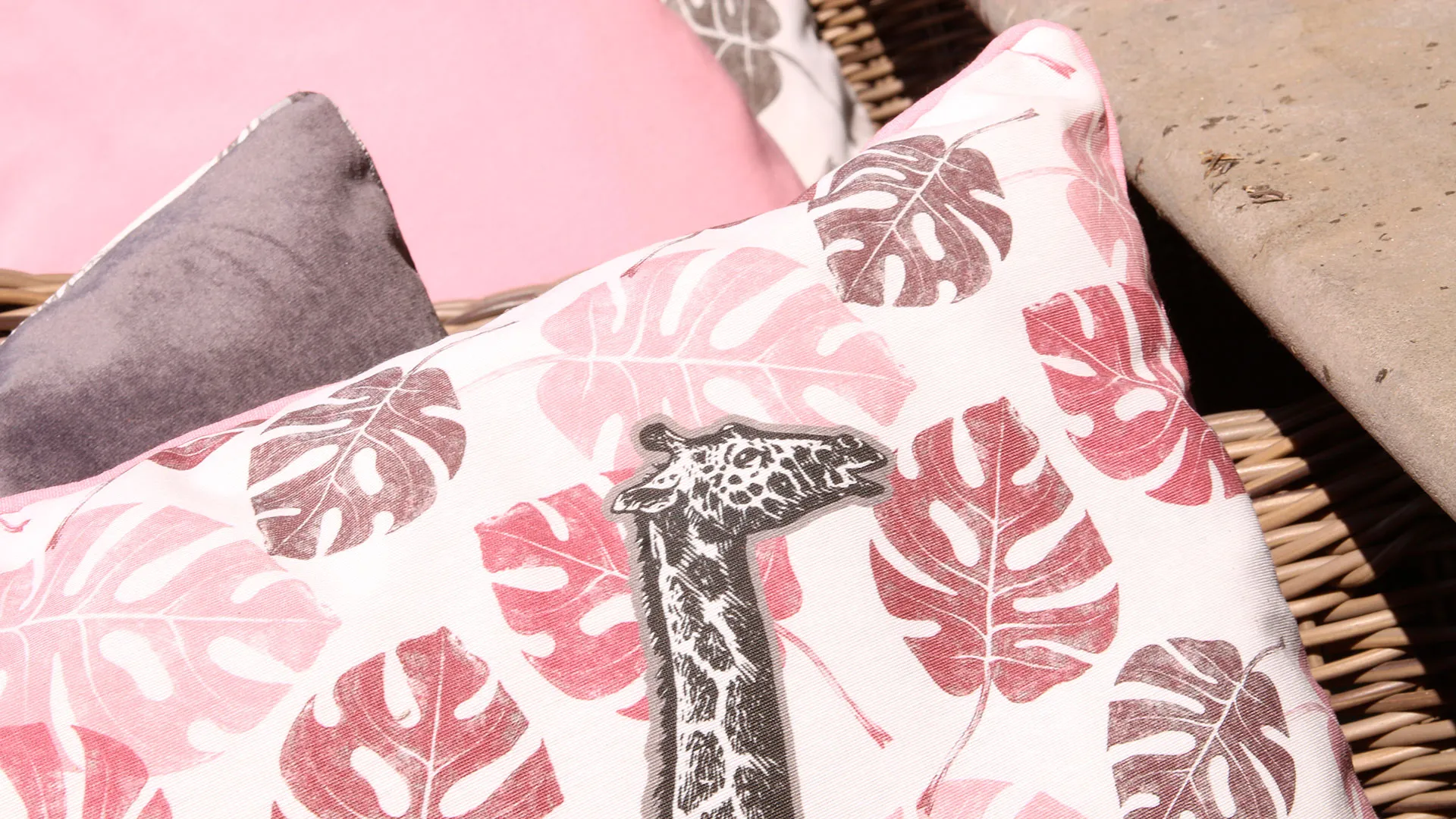 Madison Gartenauflagen Pink