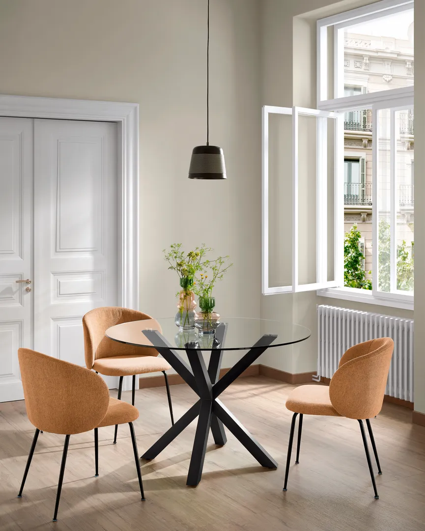 Esstisch rund milieu