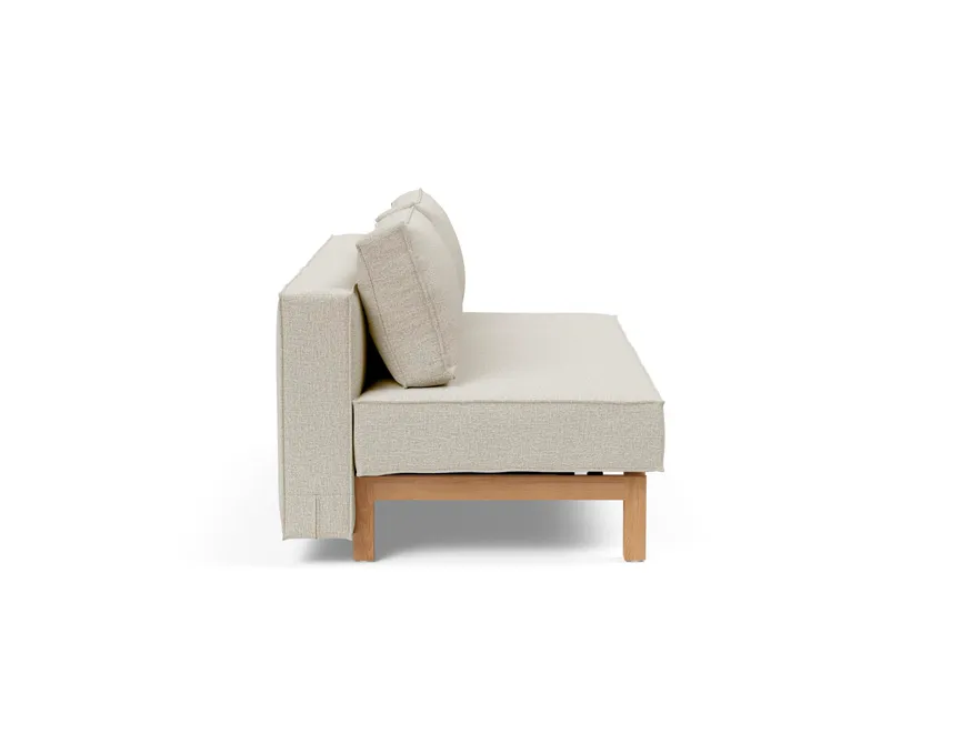 Klappsofa Wood Eiche detail
