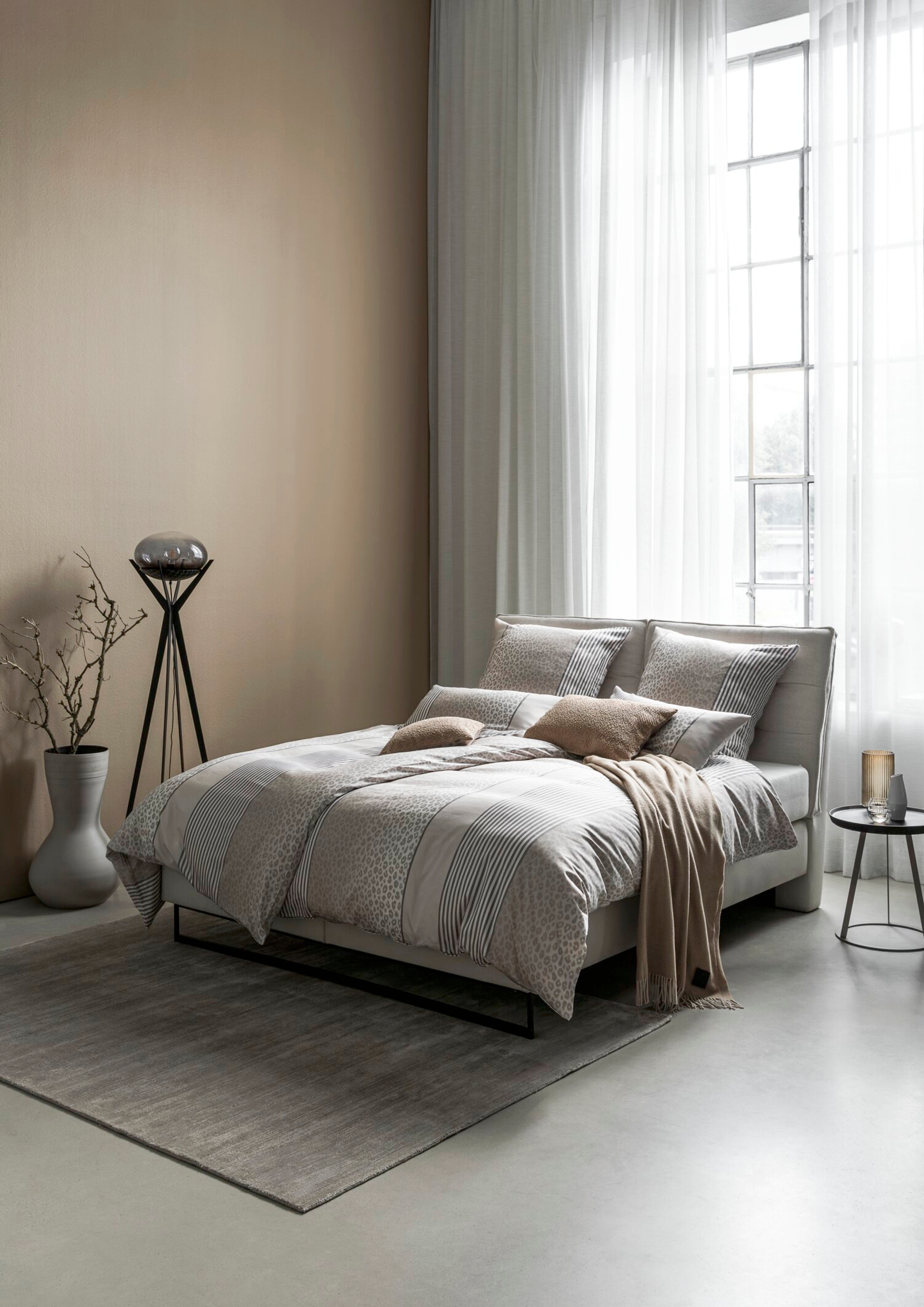 Satin-Bettw.JOOP! Leo 155x220 milieu