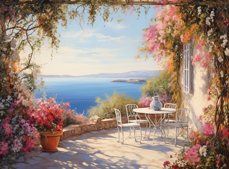 Wandbild "Greek Ambience VII" hauptaufnahme