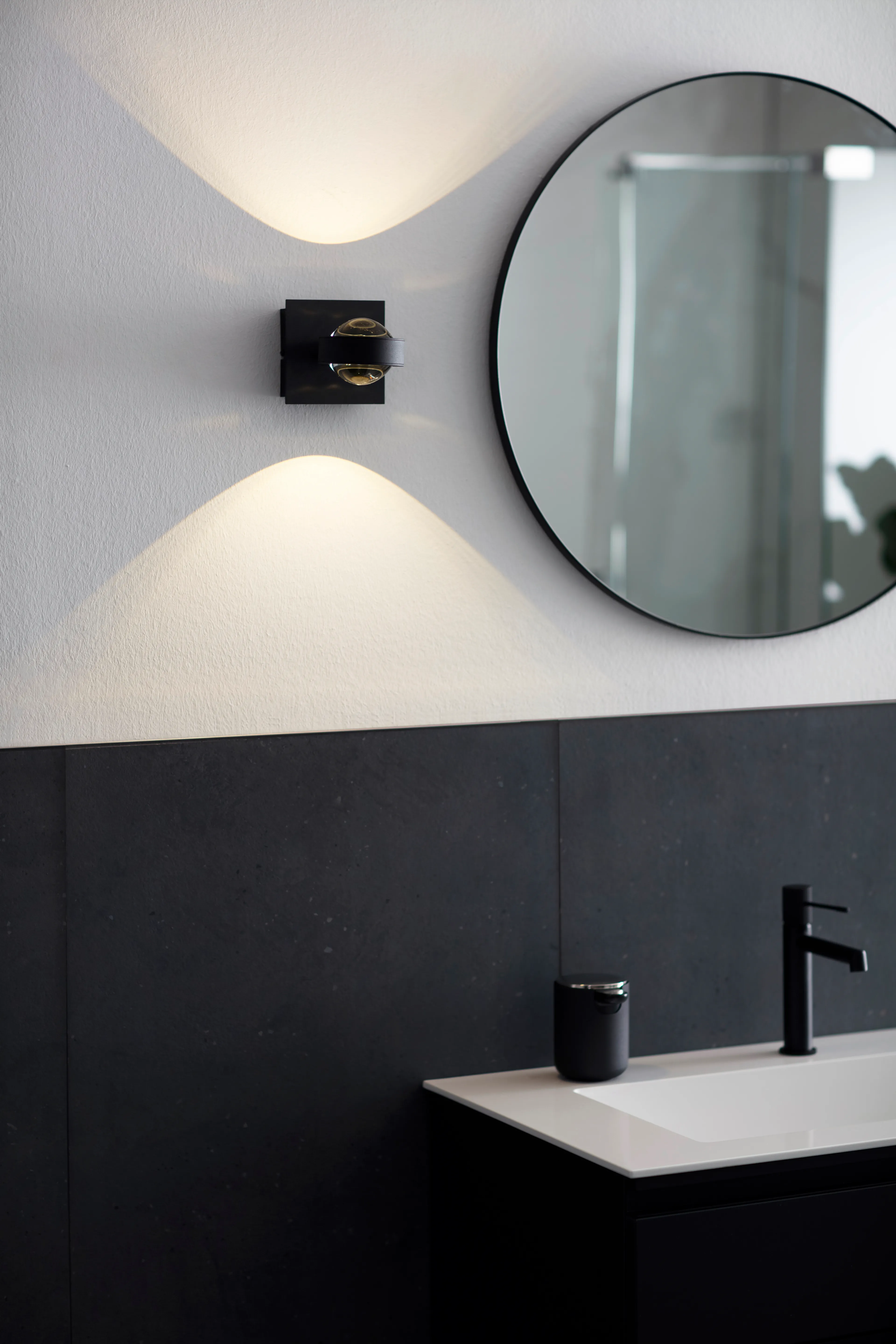 LED-Wandleuchte Lense