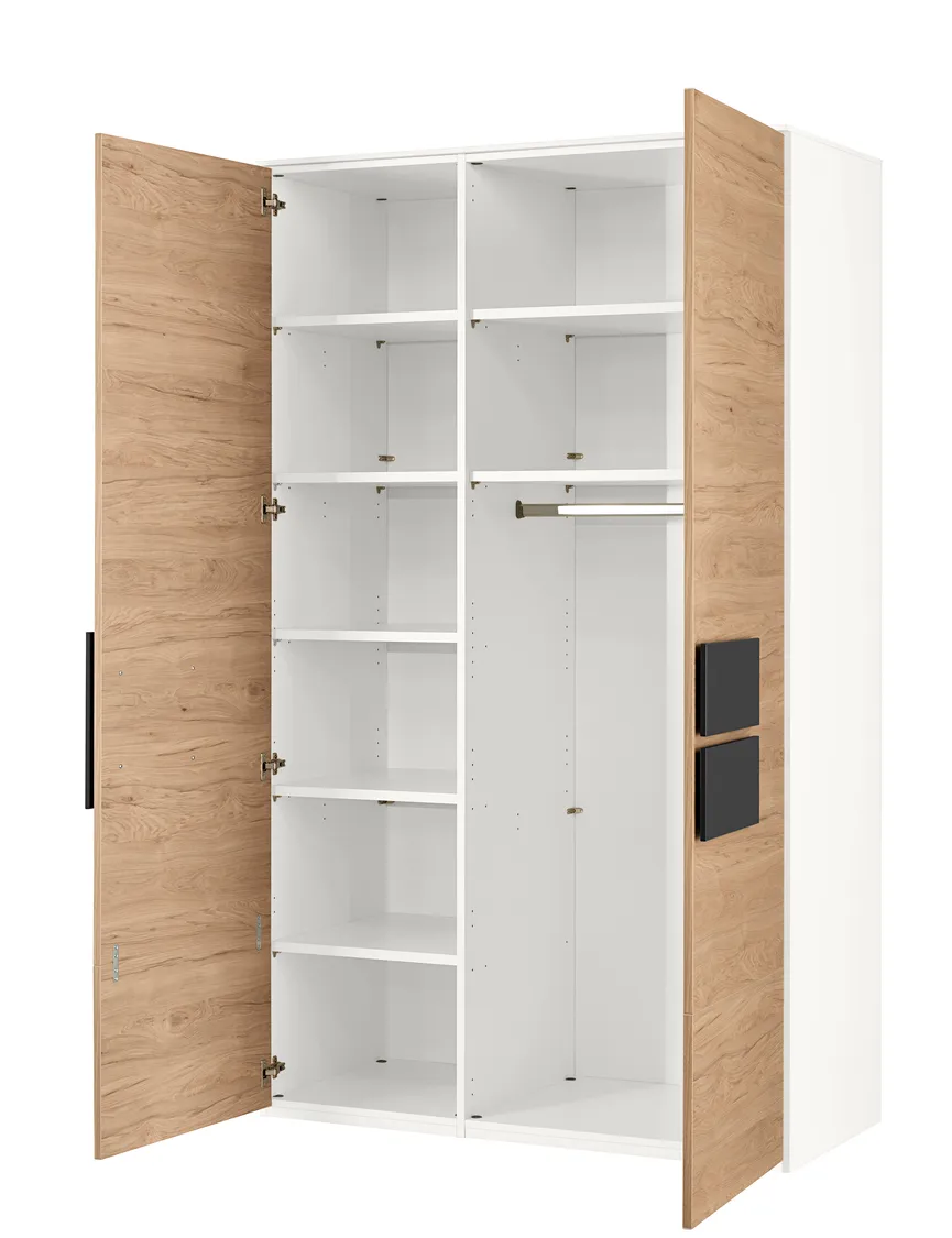 Kleiderschrank 2-trg. detail