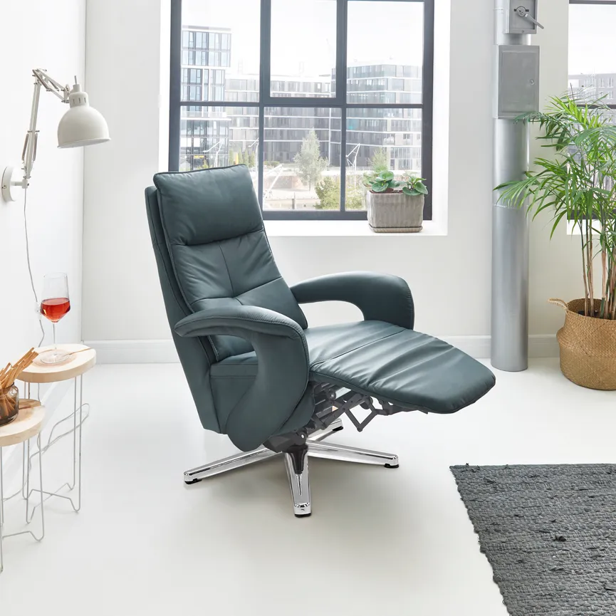Relaxsessel Metall detail