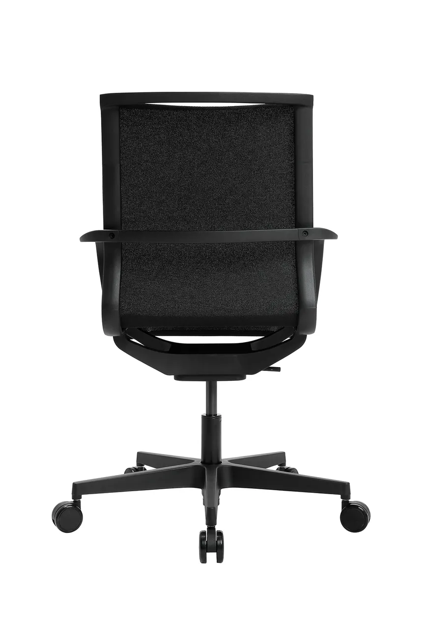 Drehstuhl schwarz detail