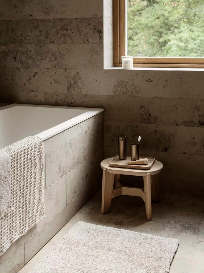 Tablett "Oku" oak M milieu