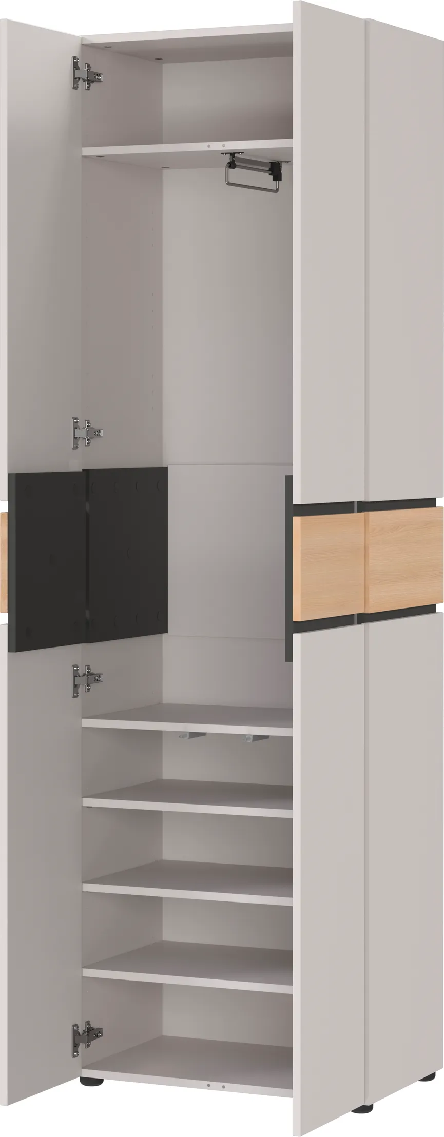 Garderobenschrank detail
