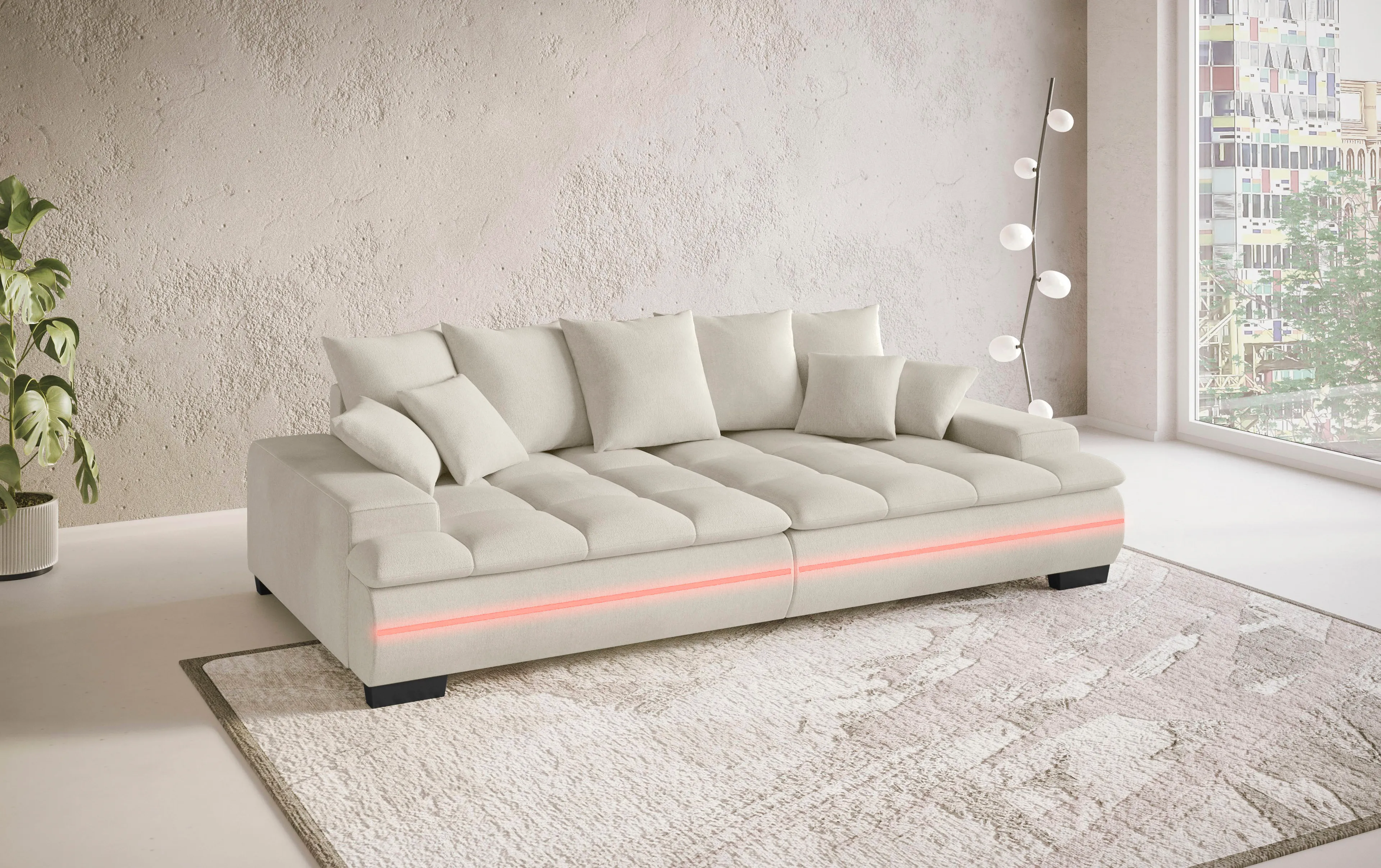 Bigsofa mit LED-Beleuchtung Haiti II
