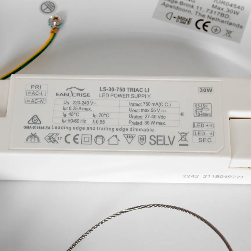 Deckenleuchte "Ringlede" detail