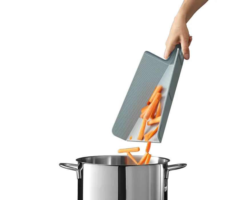 Schneidbrett Chop2Pot Plus detail