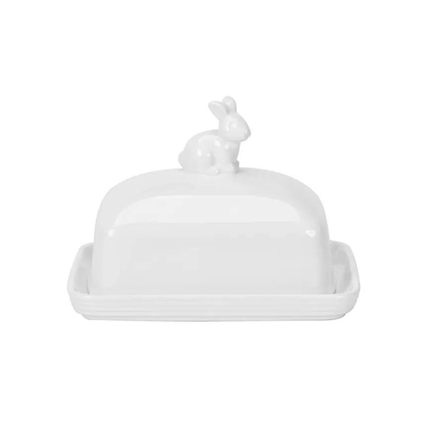 Butterdose "Bunny" 300 ml weiß hauptaufnahme