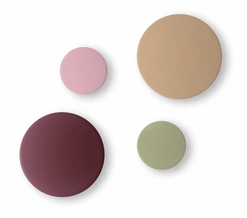 Wandhaken "Fuchsia" 4-tlg. hauptaufnahme