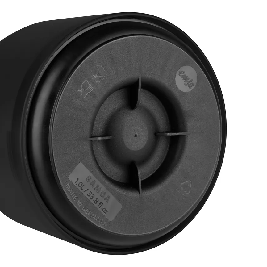 Isolierkanne Samba 1 l schwarz detail