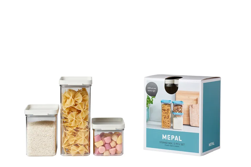 Dosenset 3-tlg. Omnia white detail